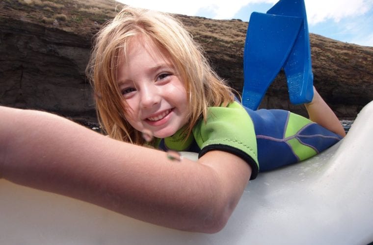 Girl Swimming