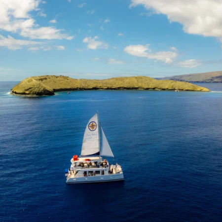 four winds Boat At Molokini Crater