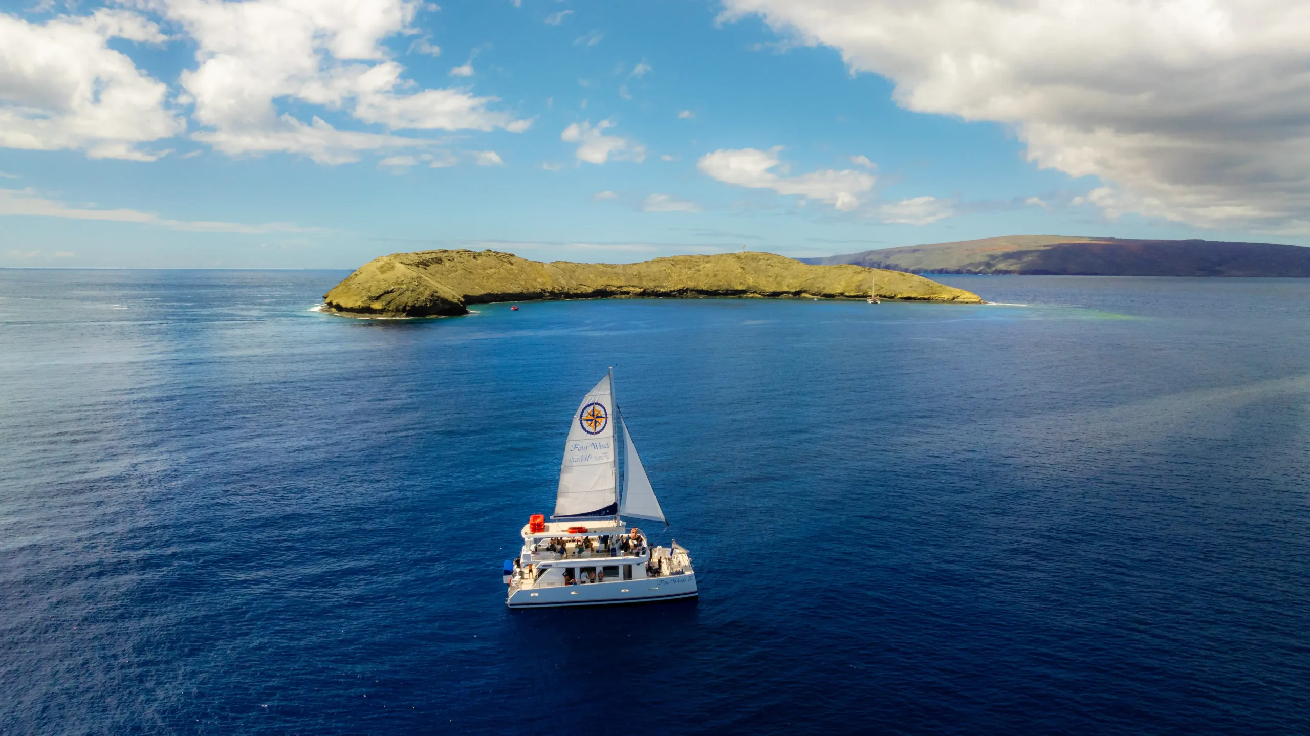 four winds Boat At Molokini Crater four winds Boat At Molokini Crater