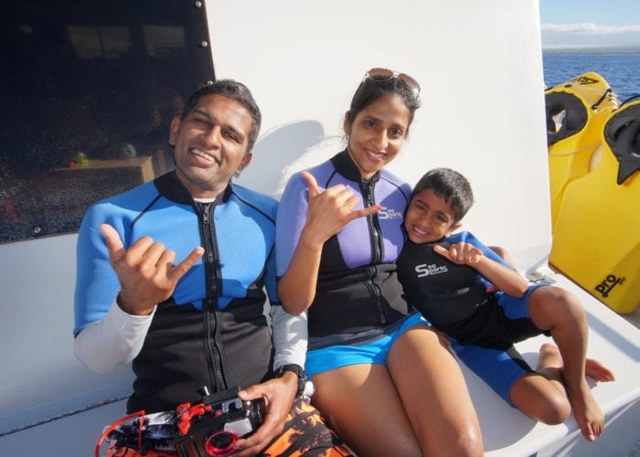 Family In The Boat