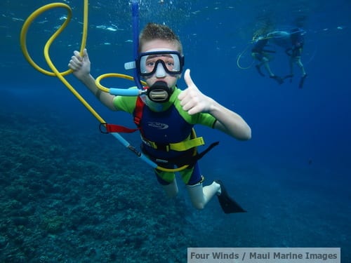 The Man With Snorkeling