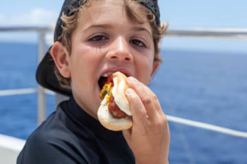 The Boy Eating