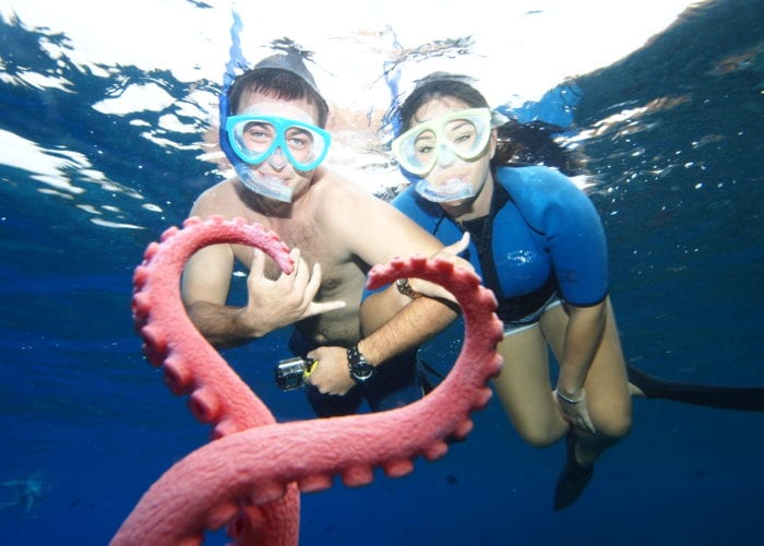 The Couple Snorkel