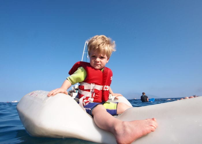 The Little Child In The Sea