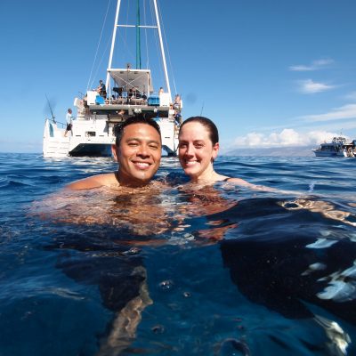 Couple In The Sea