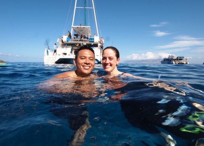 Couple In The Sea