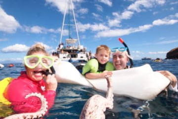 Family Between The Ocean