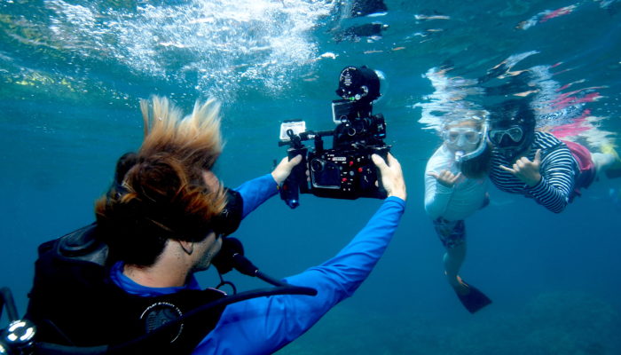 Shooting Under The Sea