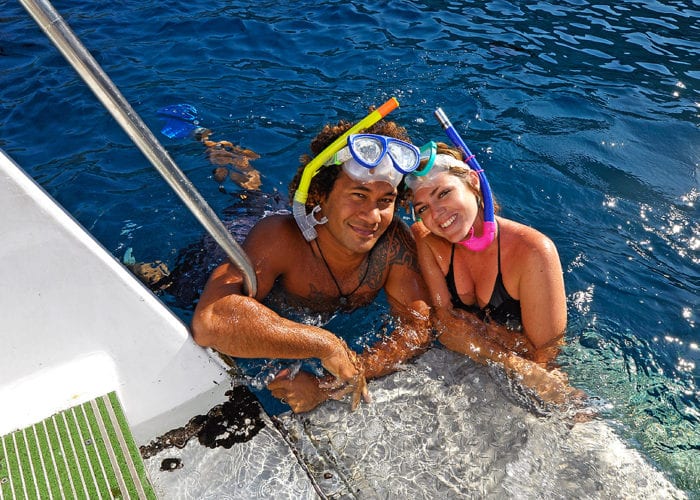 Snorkel Couple