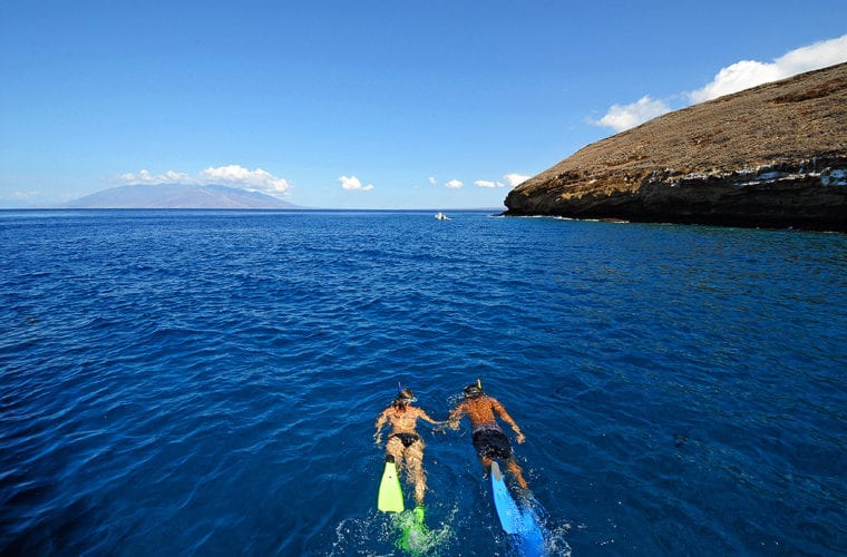 Snorkeling Couple