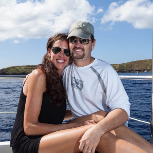 Couple On The Boat