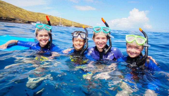 Family Snorkeling