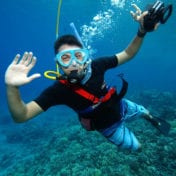 The Man With Snorkel